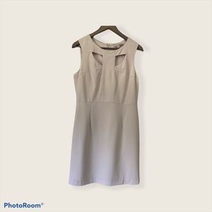 NEW Forever 21 cream front cut out dress SIZE M NWT